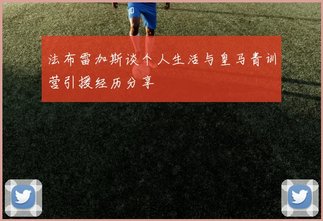 法布雷加斯谈个人生活与皇马青训营引援经历分享